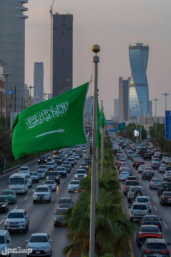 العلم السعودي